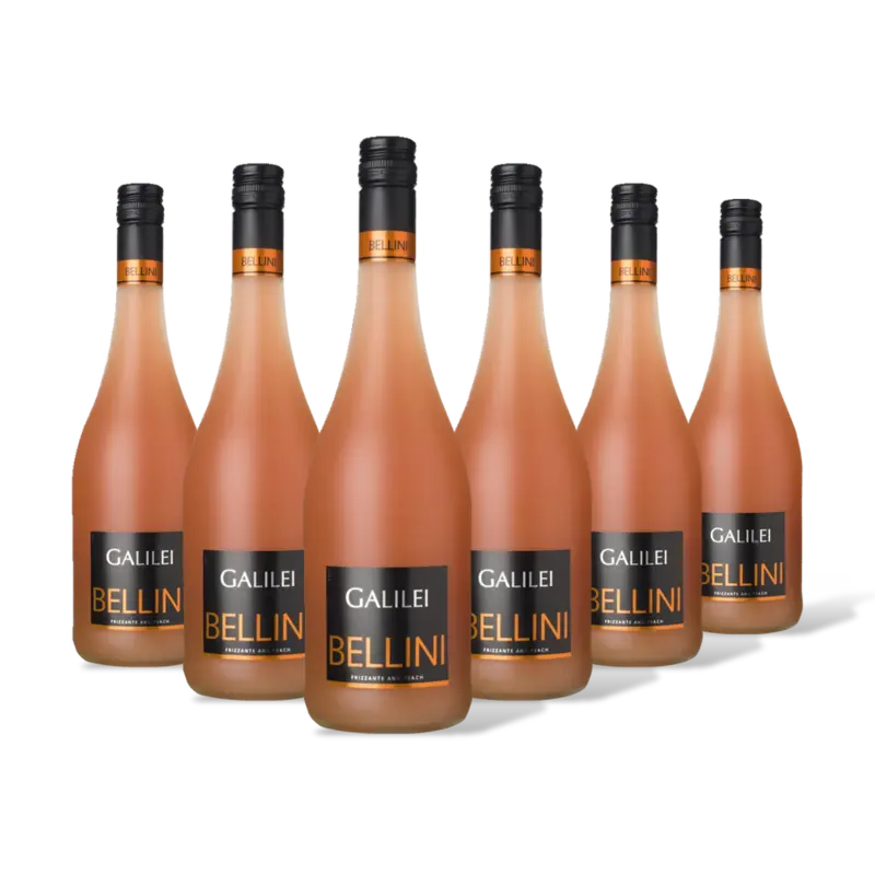 Galilei Bellini frizzante peach 6 flessen