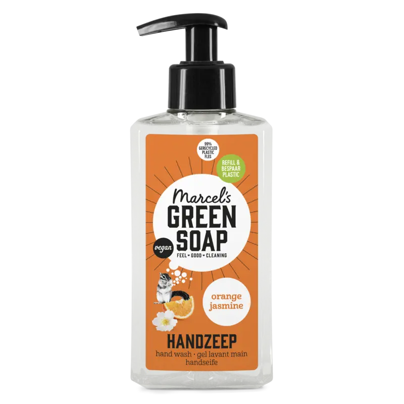 Marcel's Green Soap Handzeep orange & jasmine