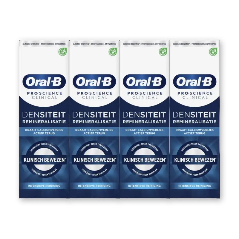 Oral-B Density linical tandpasta 4-pack