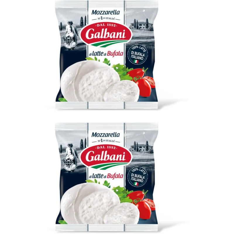 Galbani Mozzarella bufala 2-pack