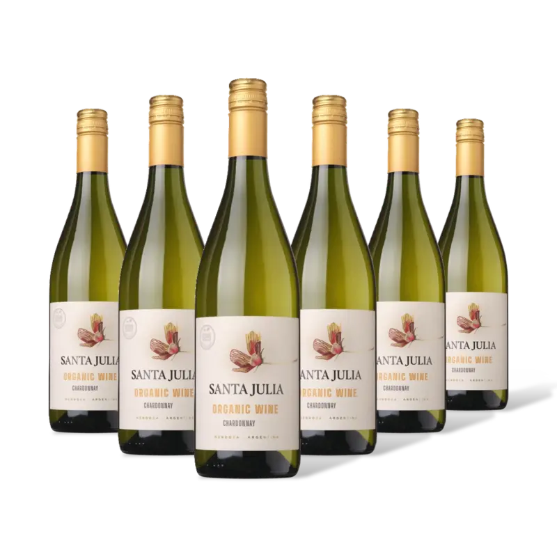 Chardonnay organic wine 6 flessen