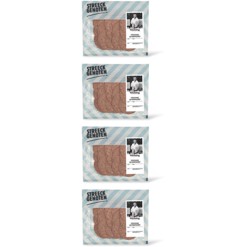 Streeckgenoten Vocking leverworst 4-pack