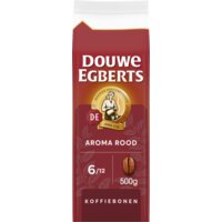 Een afbeelding van Douwe Egberts Aroma rood koffiebonen