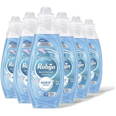 pdp-image-Robijn Quickwash puur & zacht 6-pack