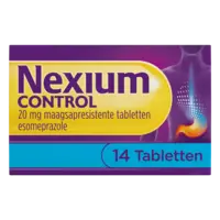 Nexium Control 20mg maagsapresistente tabletten