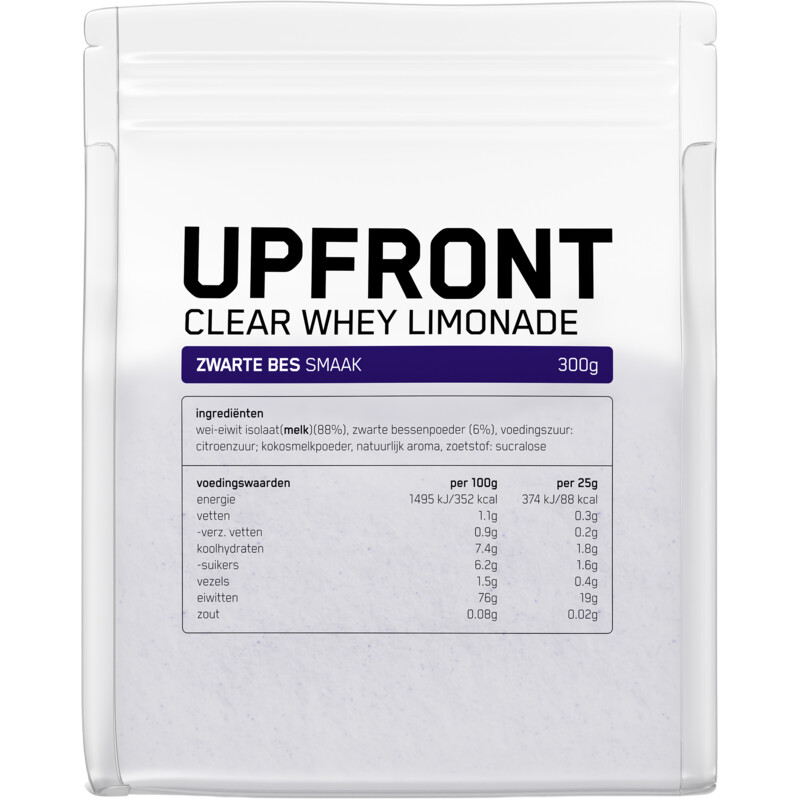 Upfront Eiwit limonade cassis
