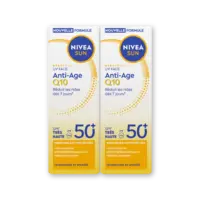 Nivea Sun Anti-age UV face spf50+ 2-pack