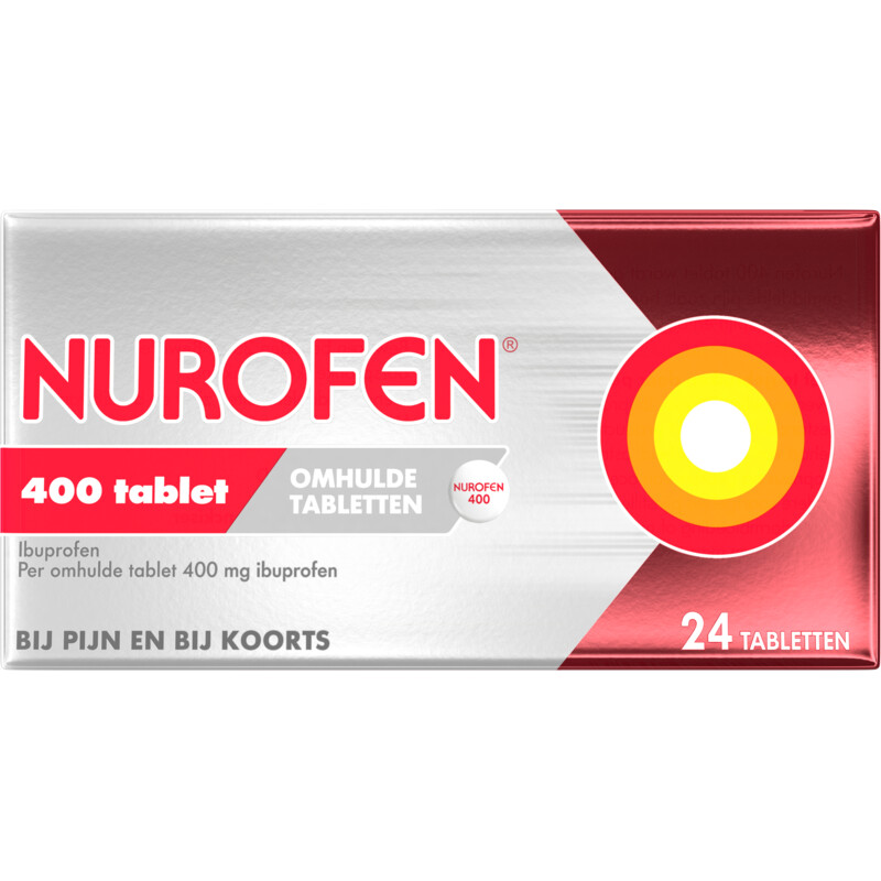 Een afbeelding van Nurofen Ibuprofen 400mg tabletten