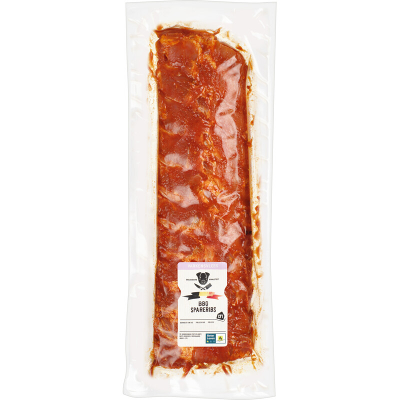 Een afbeelding van AH BBQ spareribs bel
