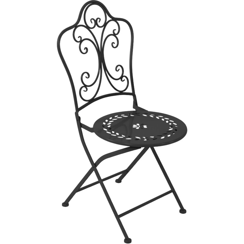 Een afbeelding van Axi Marilou bistroset antraciet