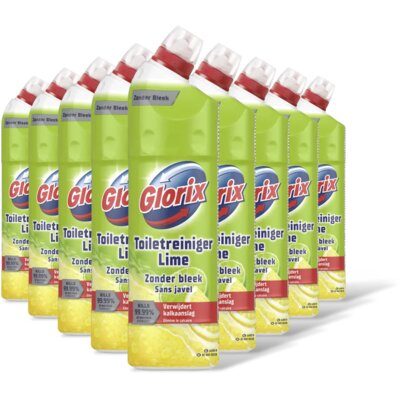pdp-image-Glorix Toiletreiniger lime zonder bleek 9-pack