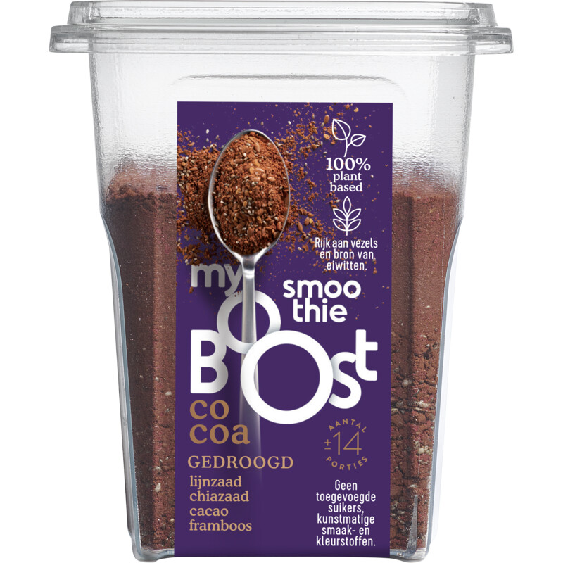 Een afbeelding van My Boost Smoothiebooster cocoa