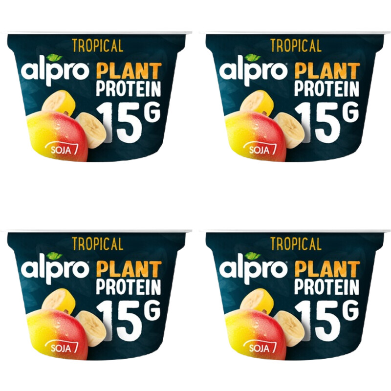 Een afbeelding van Alpro Protein tropical 4-pack