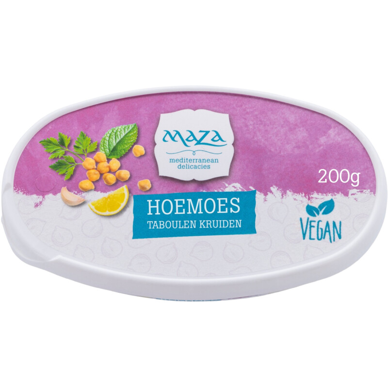 Een afbeelding van Maza Hoemoes tabouleh kruiden