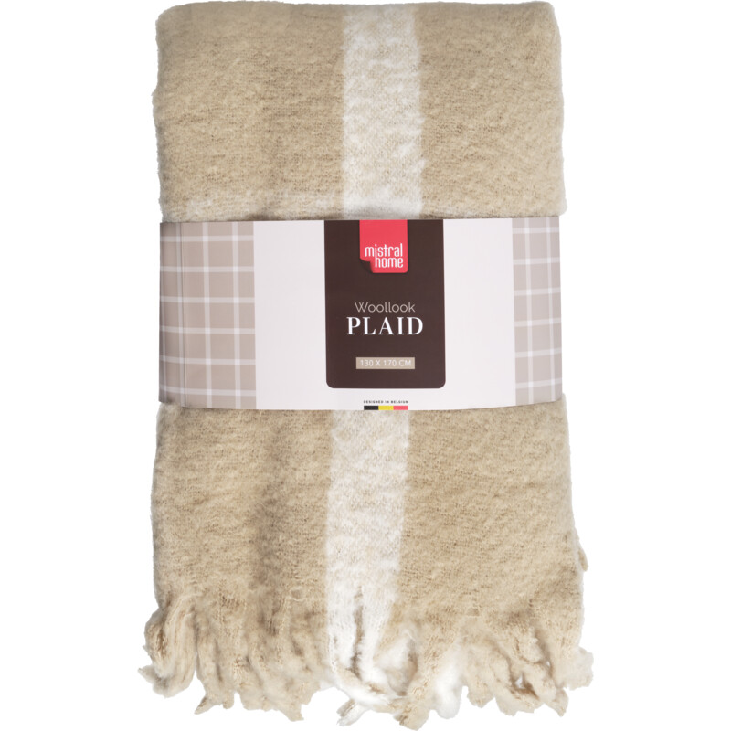 Tutti Mistral Home Plaid woodlands beige