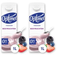 Optimel Yoghurt bosvruchten 2-pack