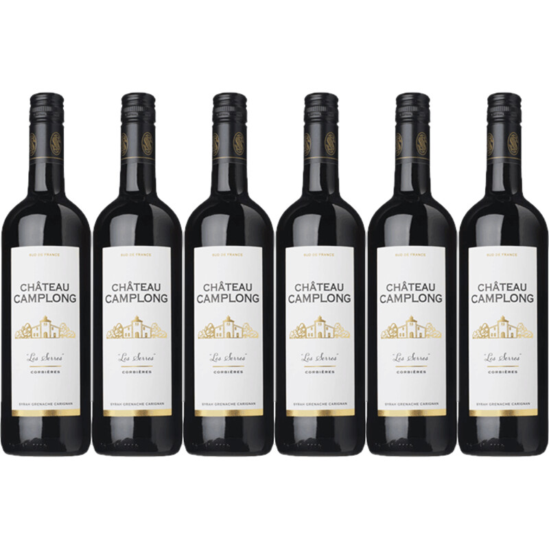 Een afbeelding van Chateau Camplong Corbières 6 flessen