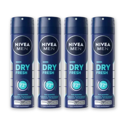 pdp-image-NIVEA Men dry fresh anti transpirant spray 4pk