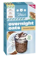 3Bears Overnight oats coconut cocoa