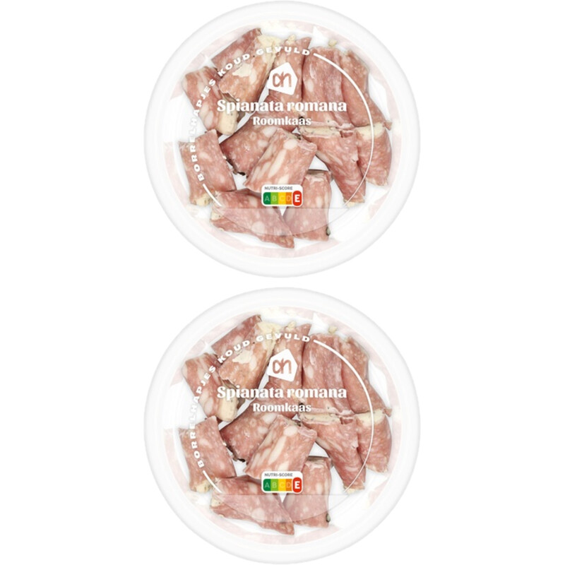 Een afbeelding van AH Spianata Romana met roomkaas 2-pack