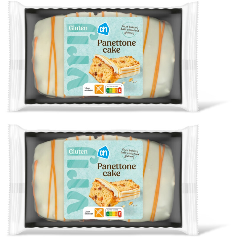AH Glutenvrij Panettone cake 2-pack