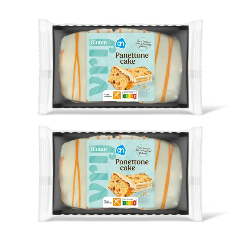 AH Glutenvrij Panettone cake 2-pack