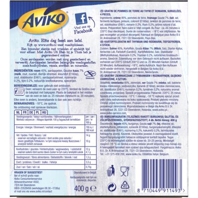 pdp-image-Aviko Aardappel gratin met tijm & rozemarijn