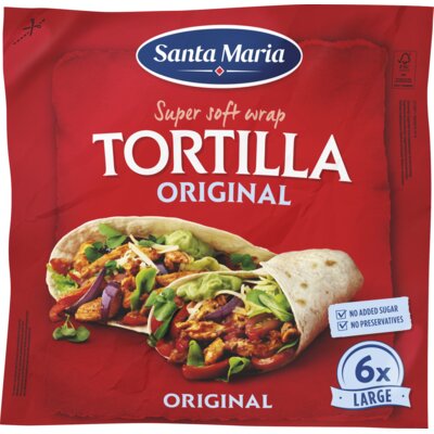 pdp-image-Santa Maria Tortilla wraps original 6x large