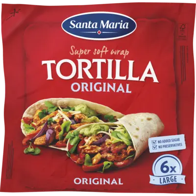 pdp-image-Santa Maria Tortilla wraps original 6x large