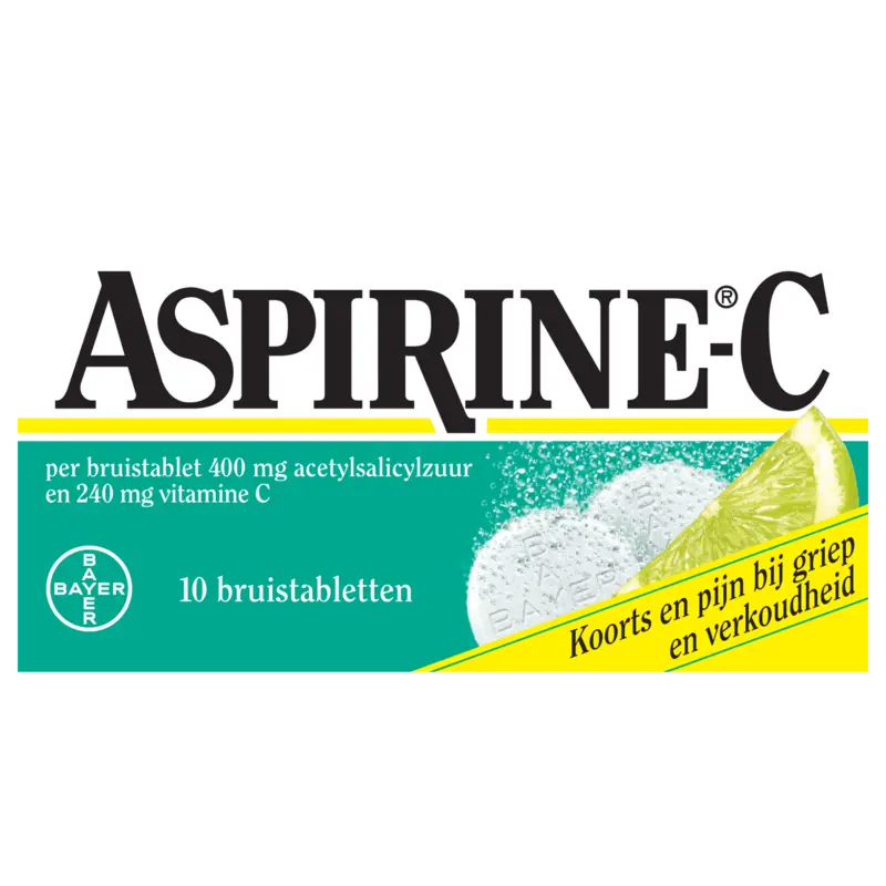 C Bruistabletten bij griep en verkoudheid, 10 tabletten