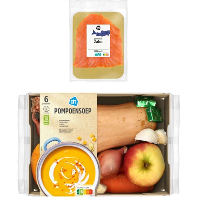 Een afbeelding van AH Pompoensoep Verspakket