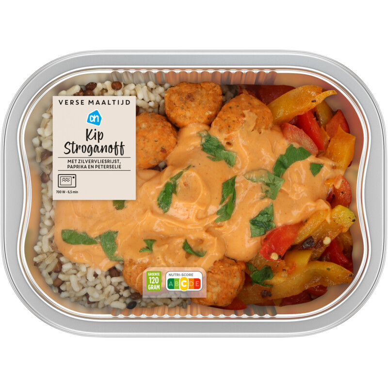 AH Verse maaltijd Stroganoff