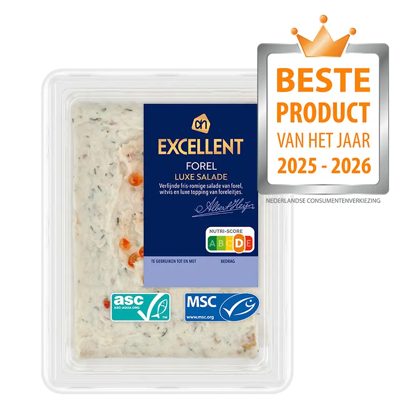 AH Excellent Forel salade
