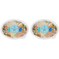 Een afbeelding van AH Saladeschotel zalm 2-pack