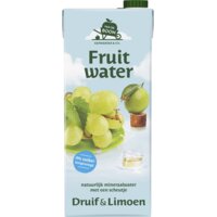 Een afbeelding van Van de Boom Fruitwater druif & limoen