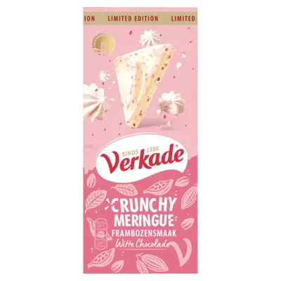 pdp-image-Verkade Crunchy meringue frambozensmaak reep