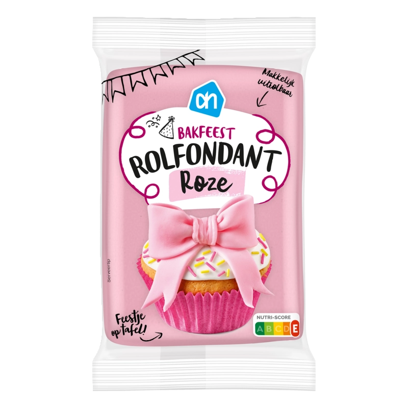 AH Rolfondant roze