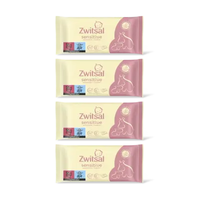 pdp-image-Zwitsal Baby sensitive billendoekjes 4-pack