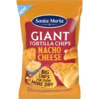 Santa Maria Giant tortilla chips nacho cheese