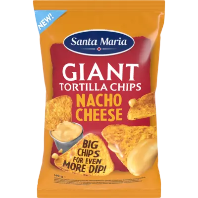 pdp-image-Santa Maria Giant tortilla chips nacho cheese