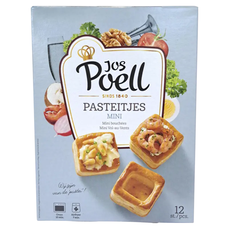 Jos Poell Mini pasteitjes
