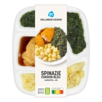 AH Cordon bleu met spinazie