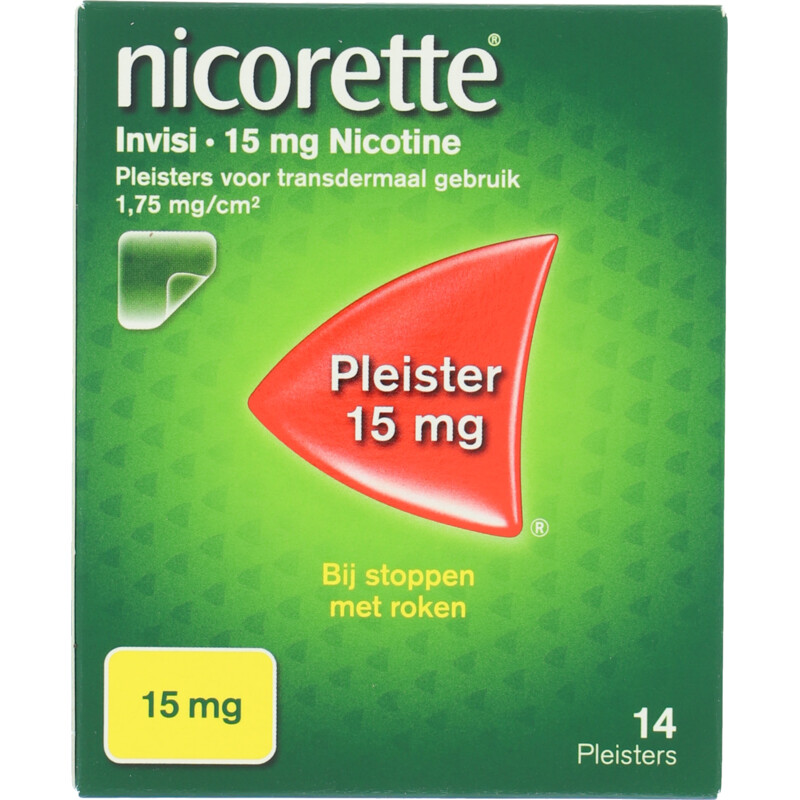 Een afbeelding van Nicorette Invisi 15mg pleister
