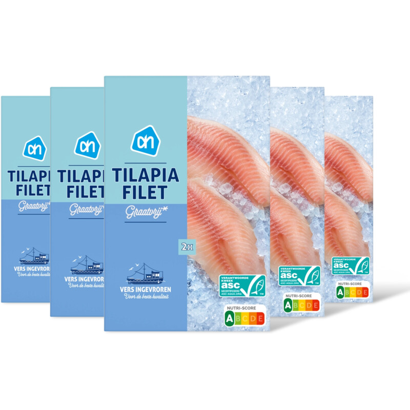 AH Tilapiafilet graatvrij 5-pack