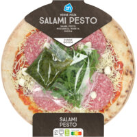 Een afbeelding van AH Verse pizza salami pesto