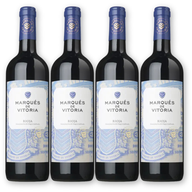 Marqués de Vitoria Marqués de Vitoria Crianza 4 flessen