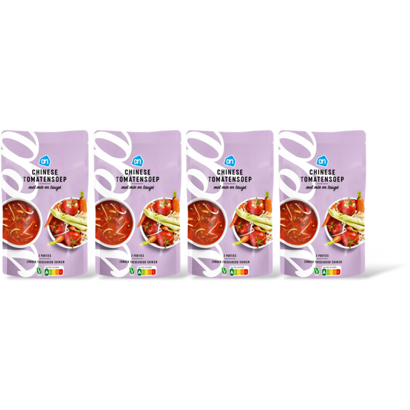 AH Chinese tomatensoep 4-pack