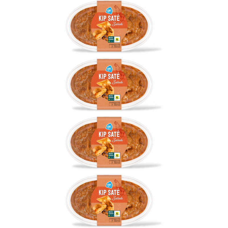 AH Kip sate salade 4-pack