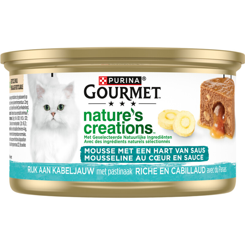 Gourmet Nature's creations kabeljauw pastinaak