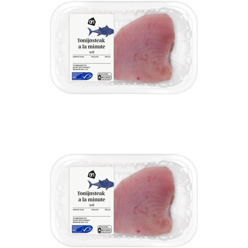 Een afbeelding van AH Tonijnsteak wit 2-pack